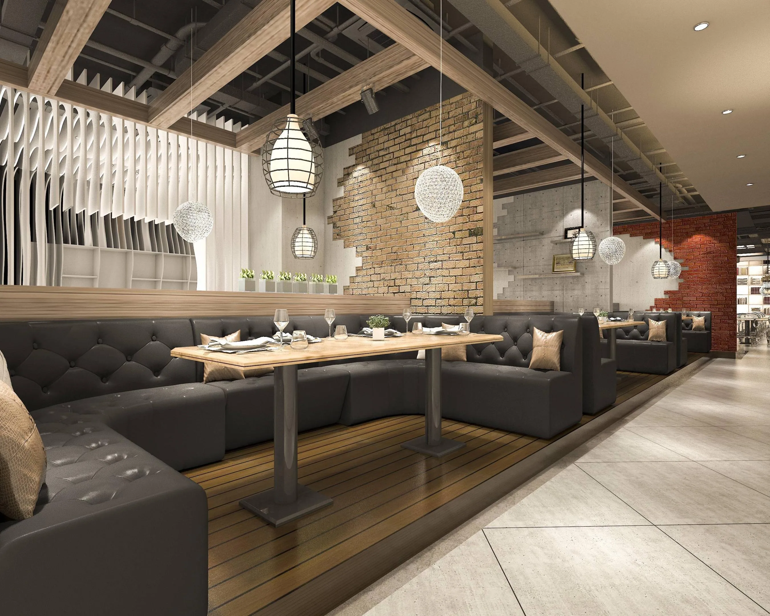 mobilier identité restaurant