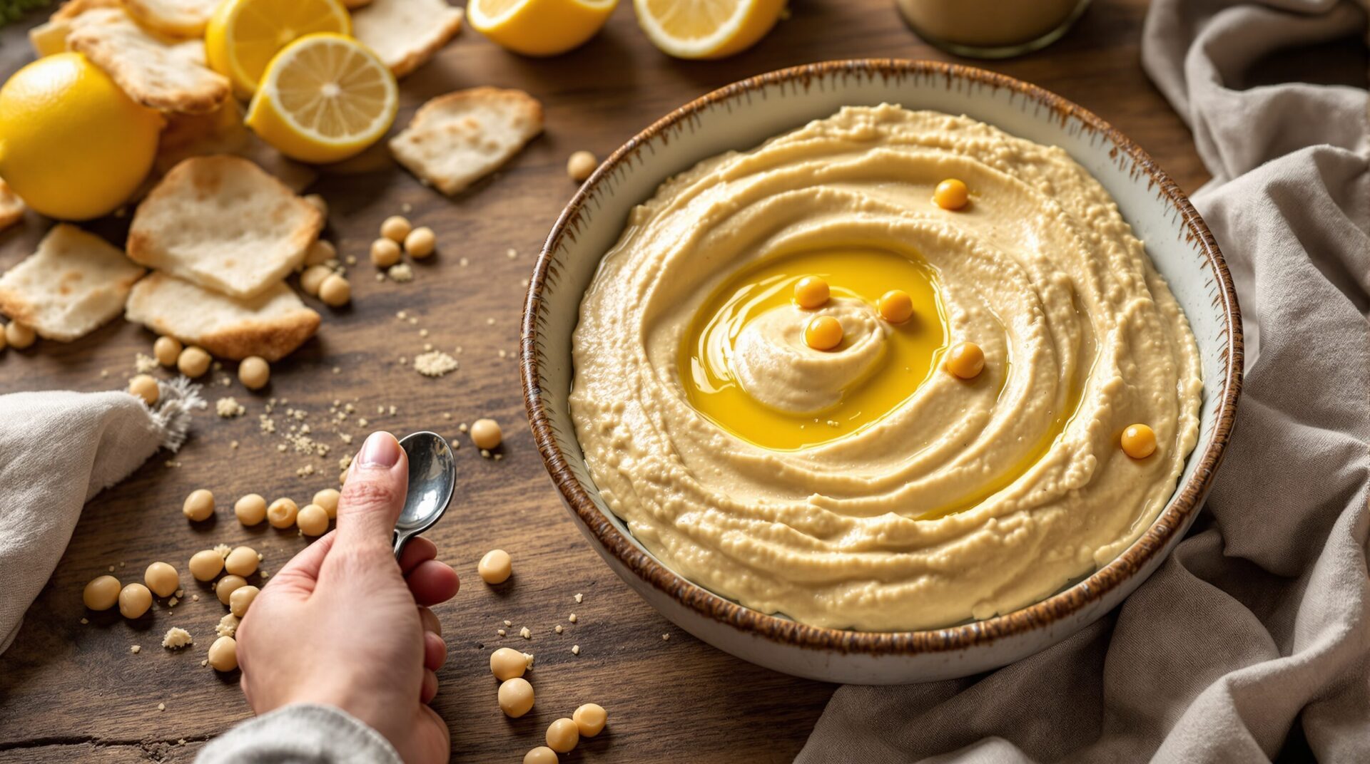Recette houmous : la méthode simple pour un houmous onctueux