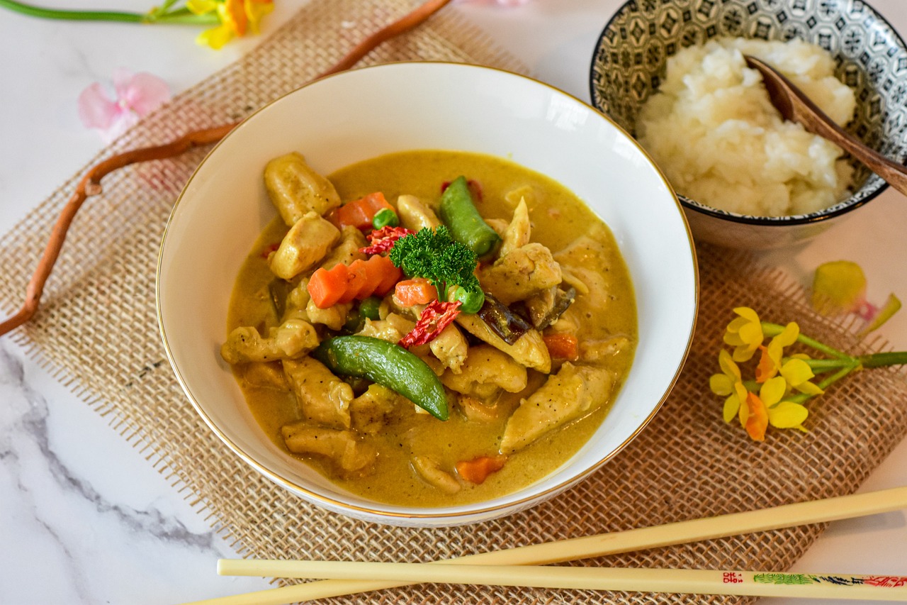Recette Facile et Savoureuse : Le Poulet Curry Coco en Cookeo