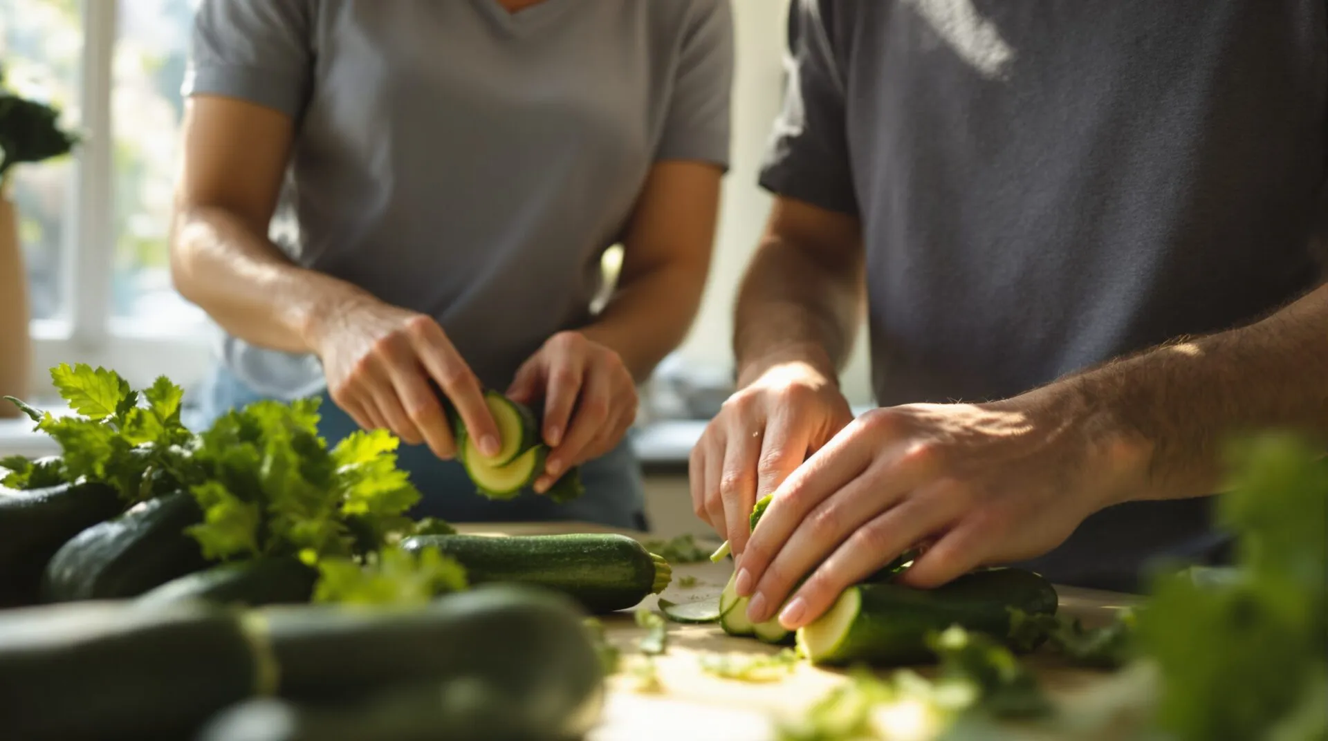 Éplucher les courgettes : la question santé et goût à résoudre