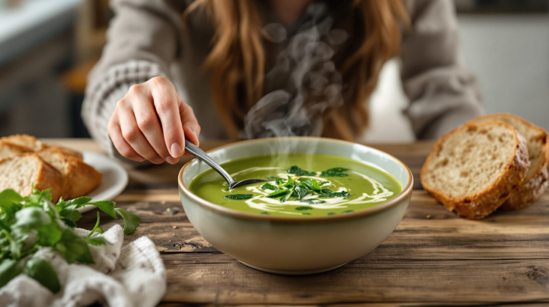 Soupe courgette épinard : la recette facile pour un dîner sain