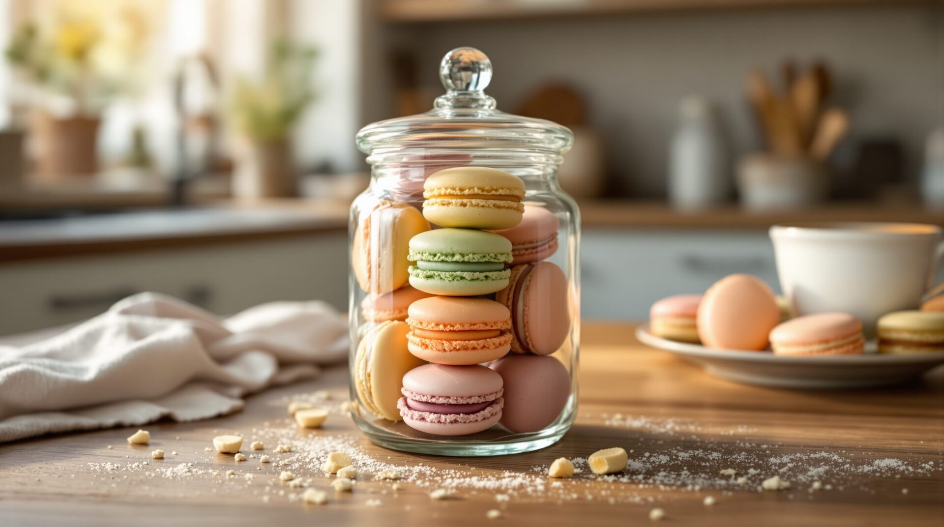 Macarons : combien de temps la conservation optimale est-elle assurée ?