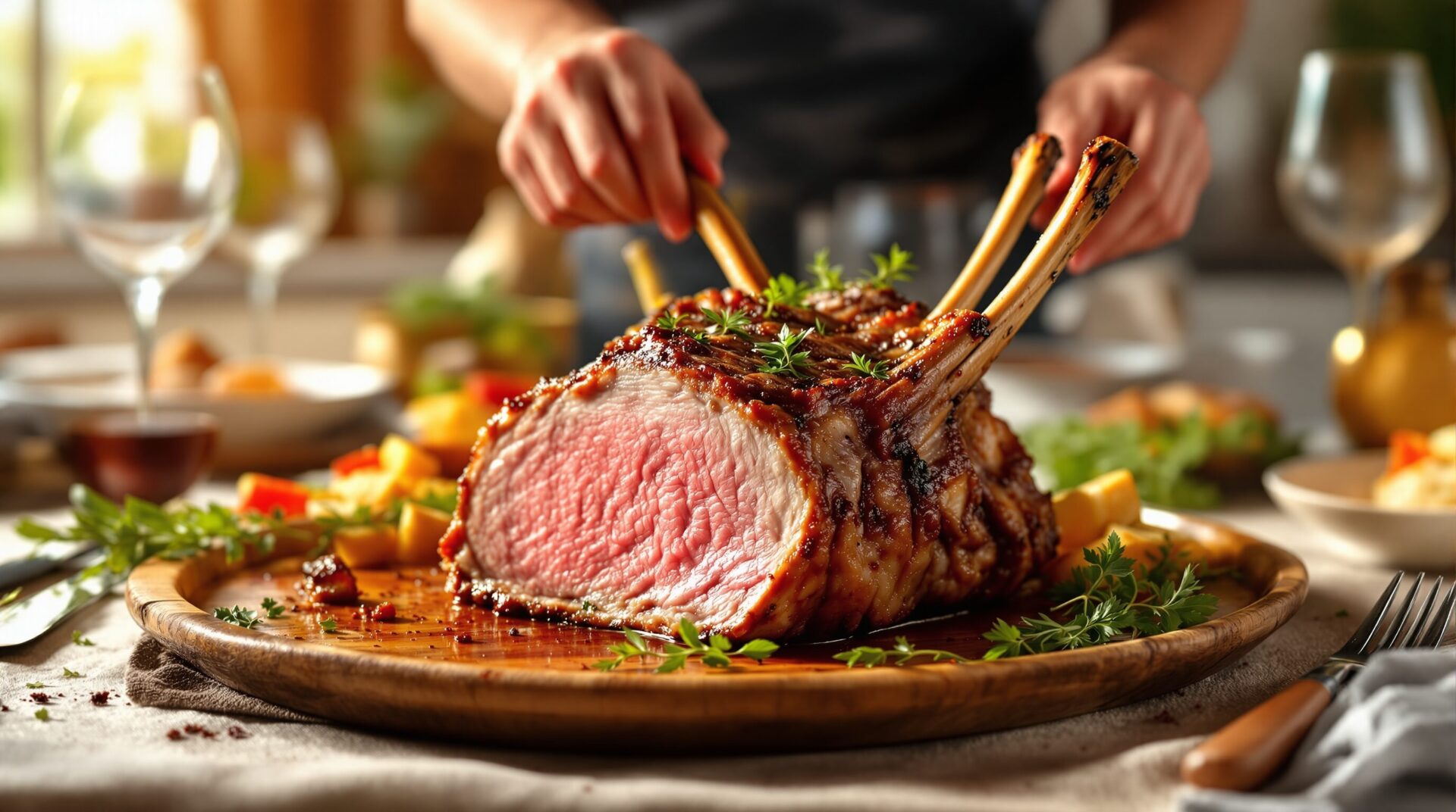 Cuisson selle agneau four : la technique idéale pour une viande tendre