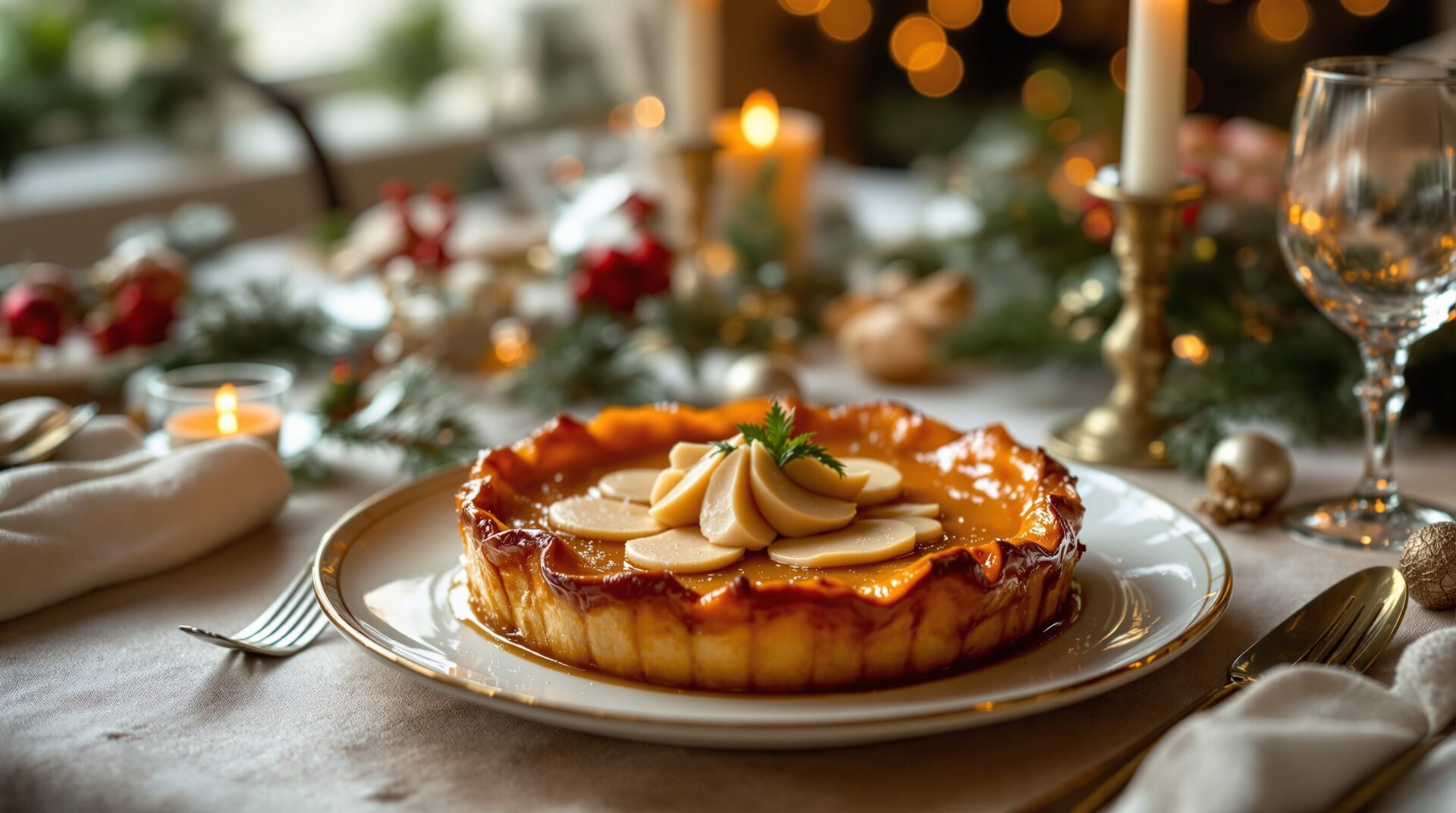 tarte tatin au foie gras