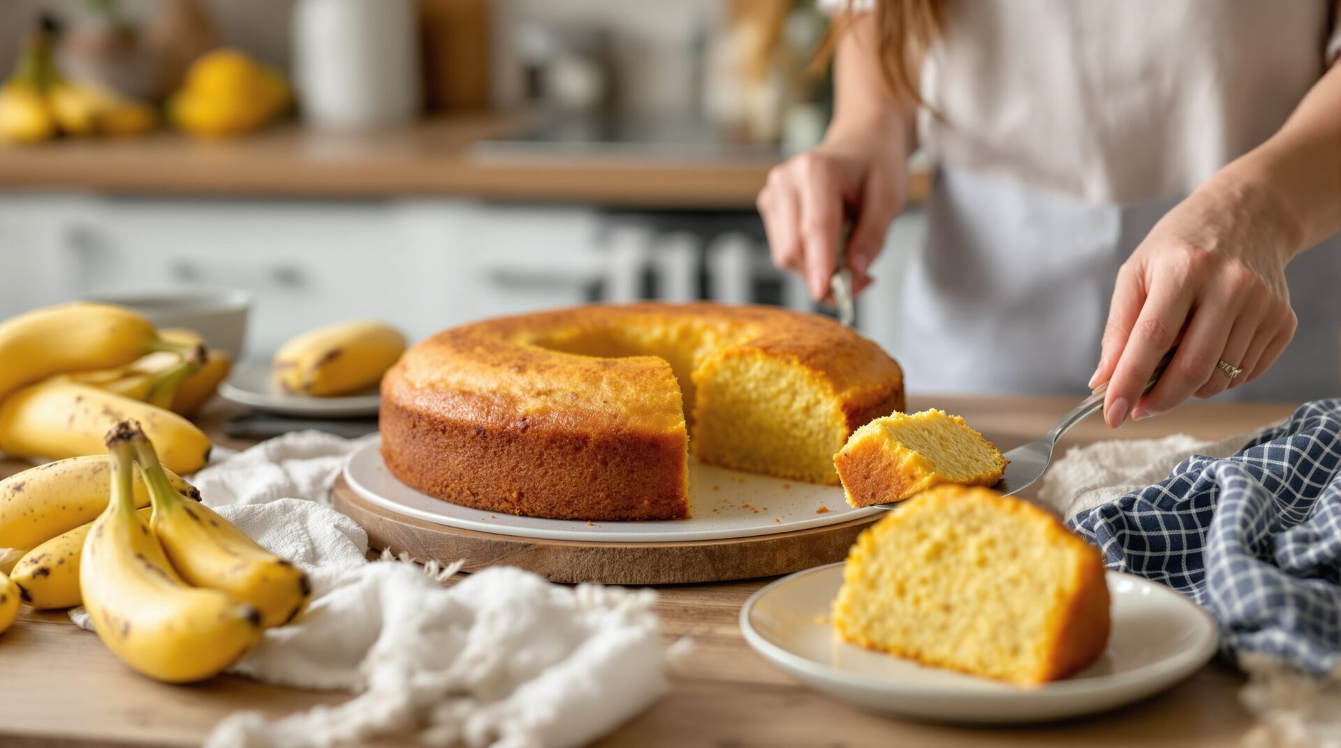 Gâteau banane : la recette facile pour un dessert moelleux et anti-gaspi