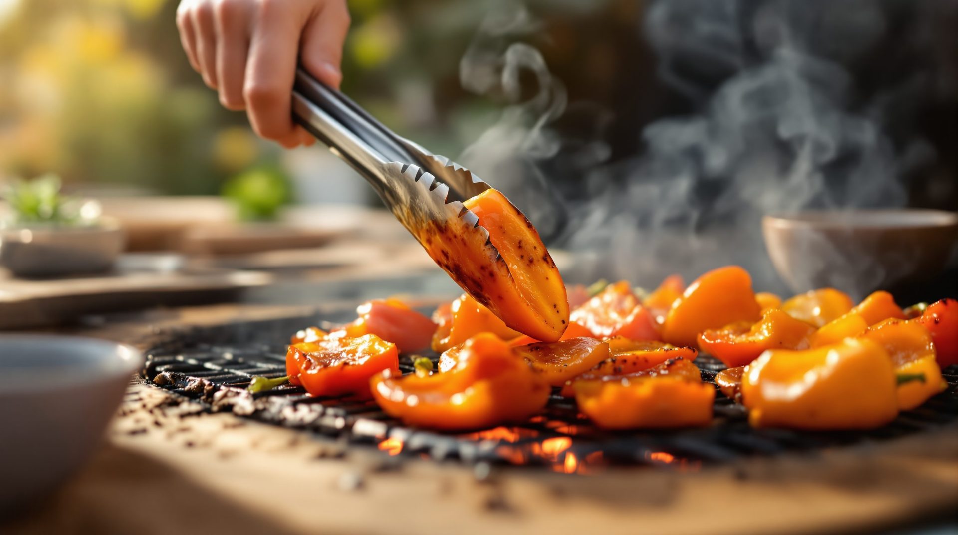 marinade poivrons barbecue