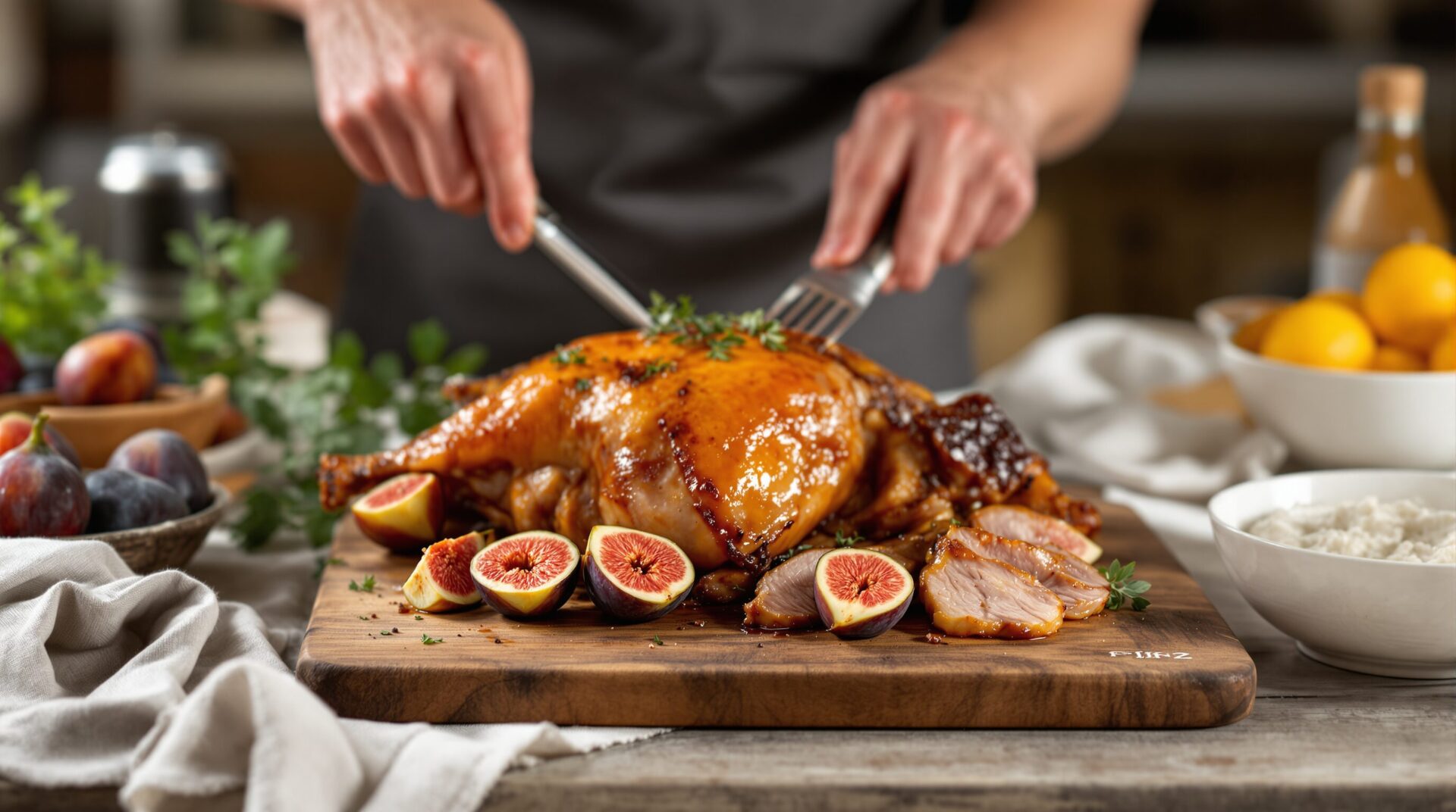 Canard aux figues au four : la recette pour une viande fondante et fruitée