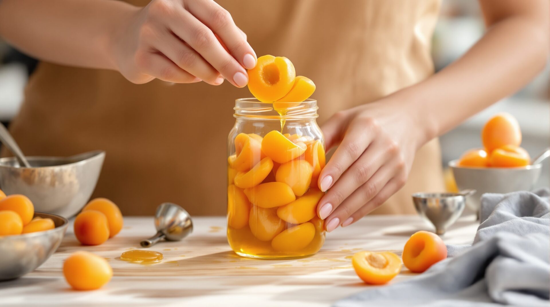 Conserves abricots au sirop : la méthode pour réussir une préparation maison