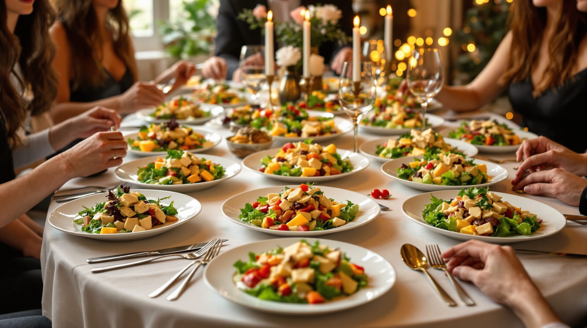 salade folle au foie gras