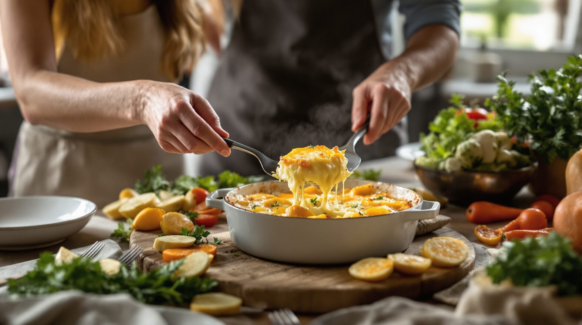 Gratin de patisson pomme de terre : la méthode pas à pas pour un plat savoureux