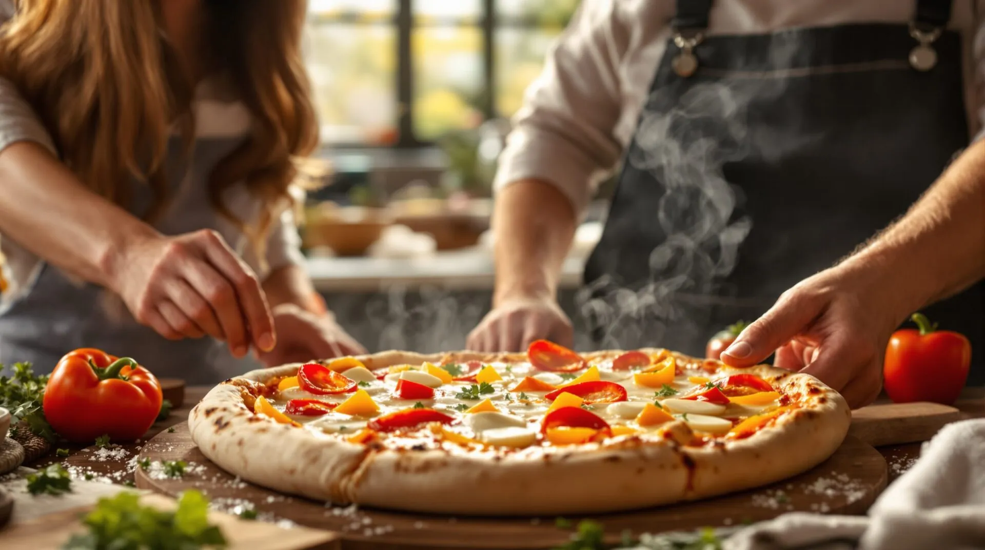 Pizza poivron mozzarella : la méthode pour une garniture savoureuse et fondante