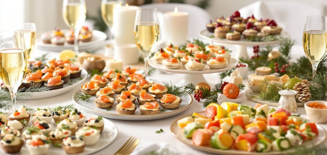 10 idées d’entrées festives pour Noël et le Nouvel An