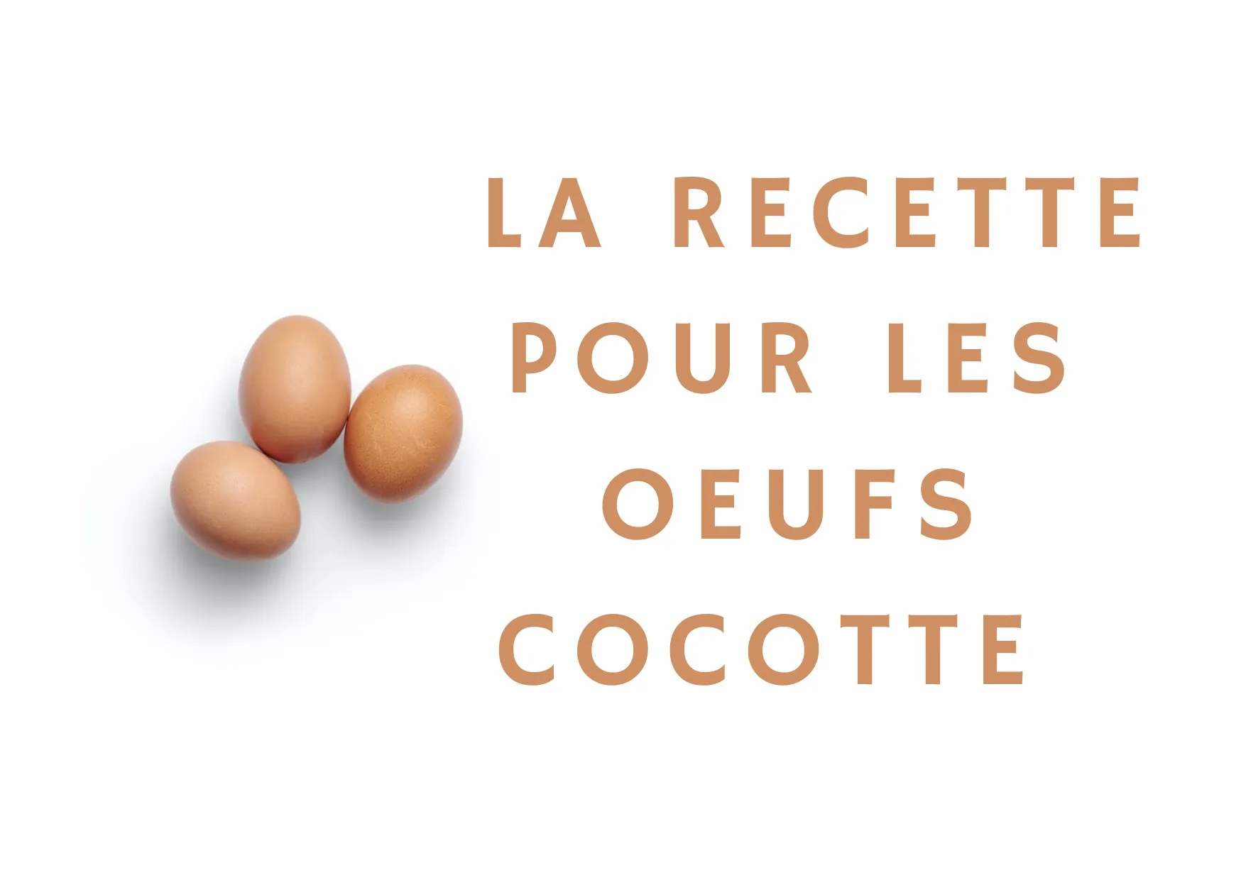 3 idées de recettes pour préparer un œuf cocotte