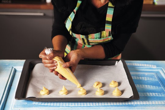 utilisation poches à douille