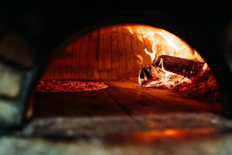 four à bois, cuisson