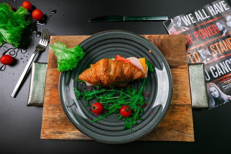 Recette de croissant au jambon