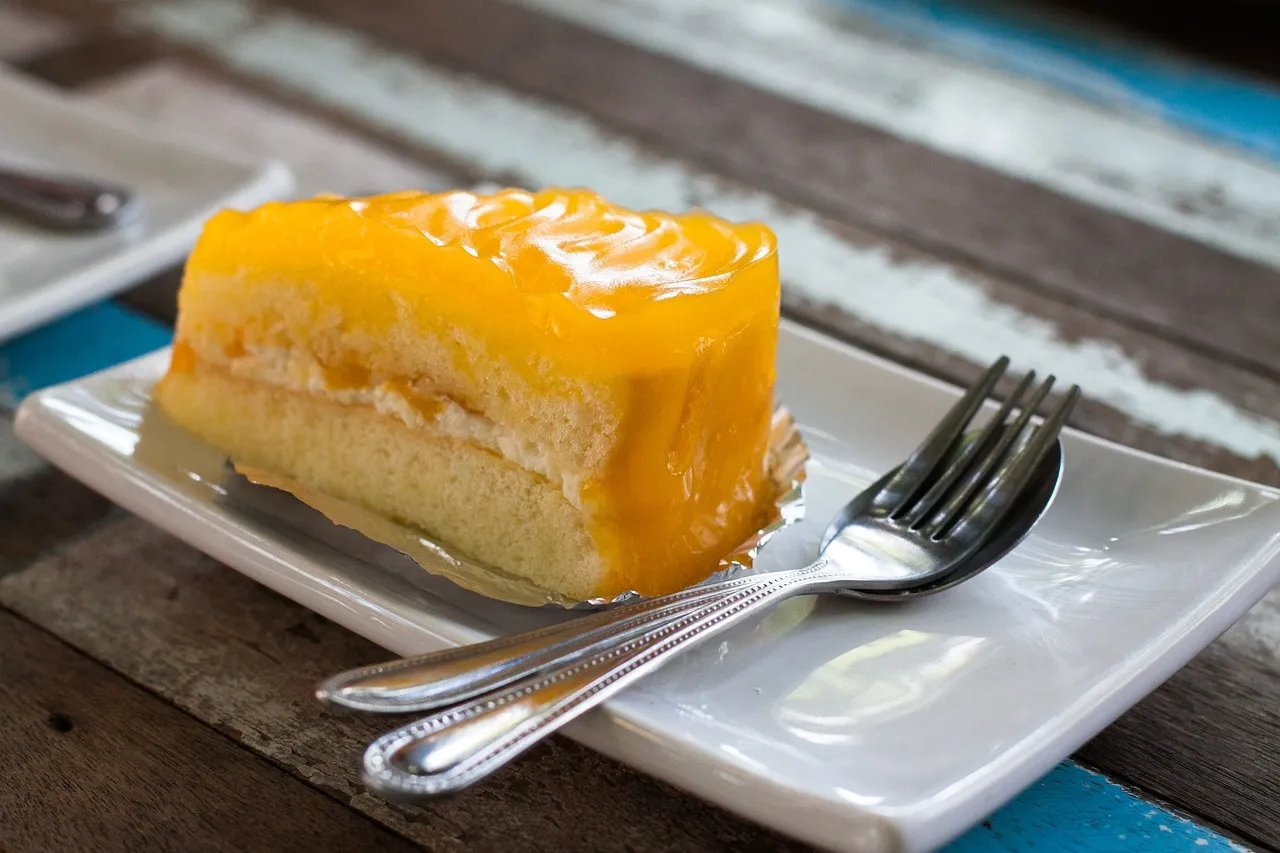 Entremet à la mangue