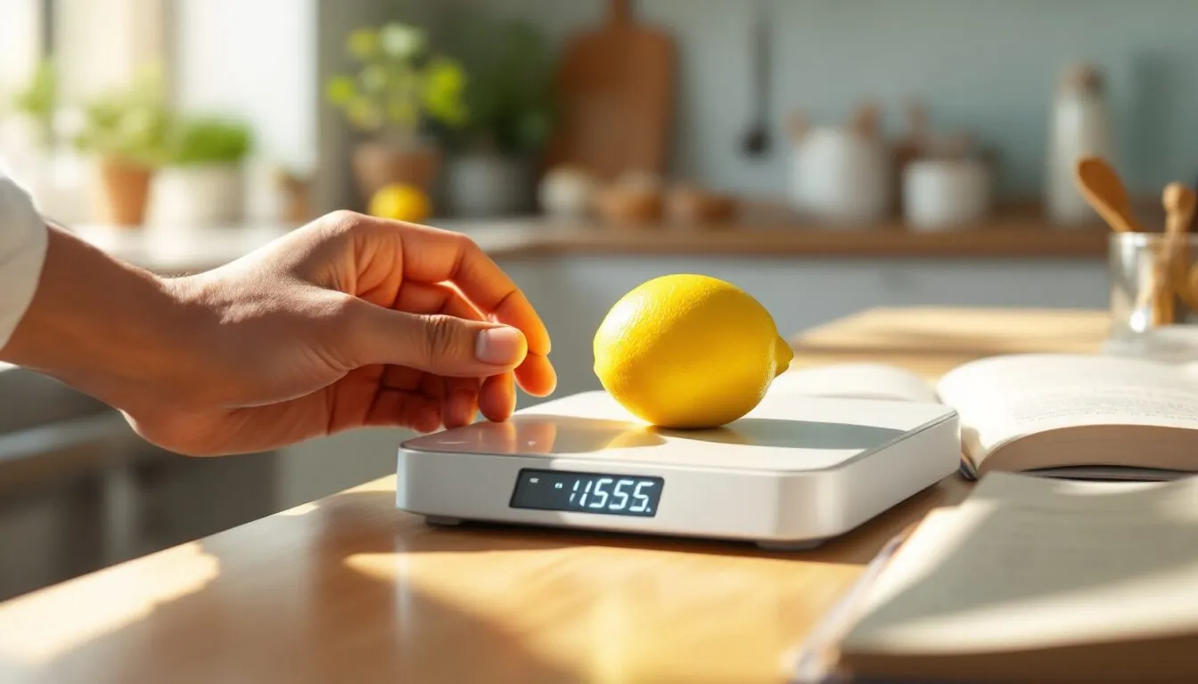 poids d'un citron