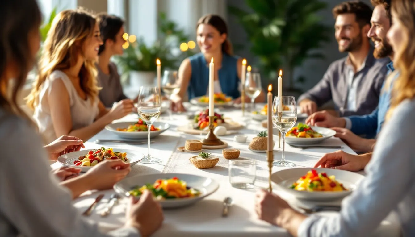 repas de fete leger