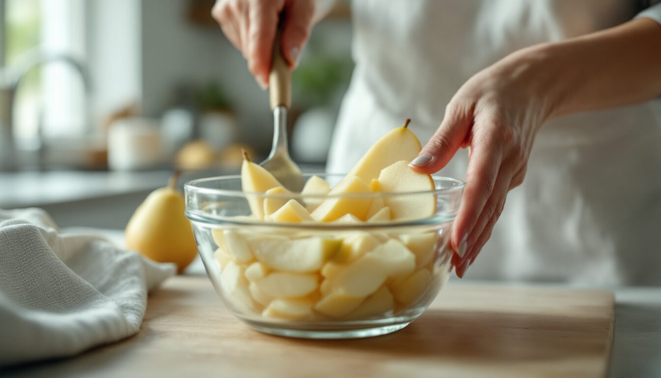 recette puree de poire