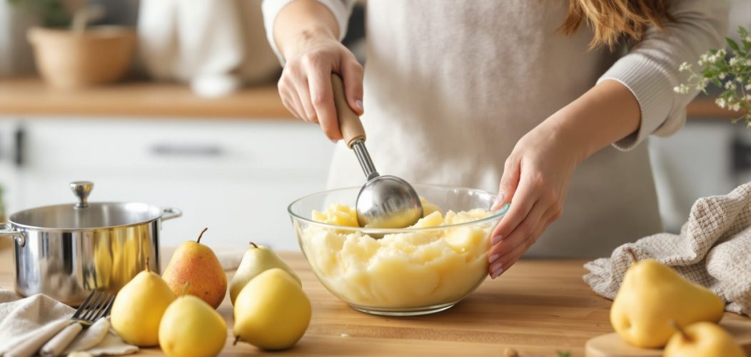 recette puree de poire