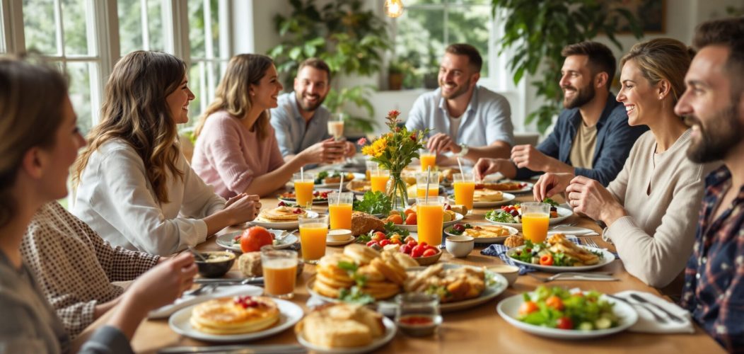 dimanche brunch maison