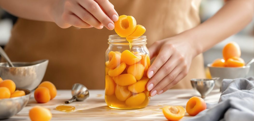 conserves abricots au sirop