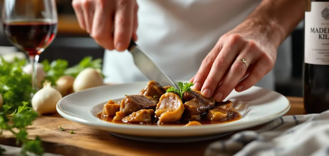 recette des rognons de boeuf sauce madere