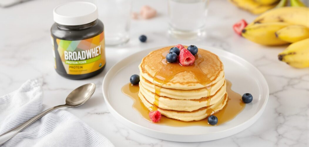 Recettes de crêpes protéinées avec Broadwhey : le carburant gourmand du sportif