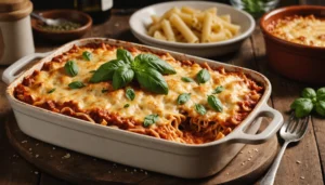 gratin de pates sauce tomates