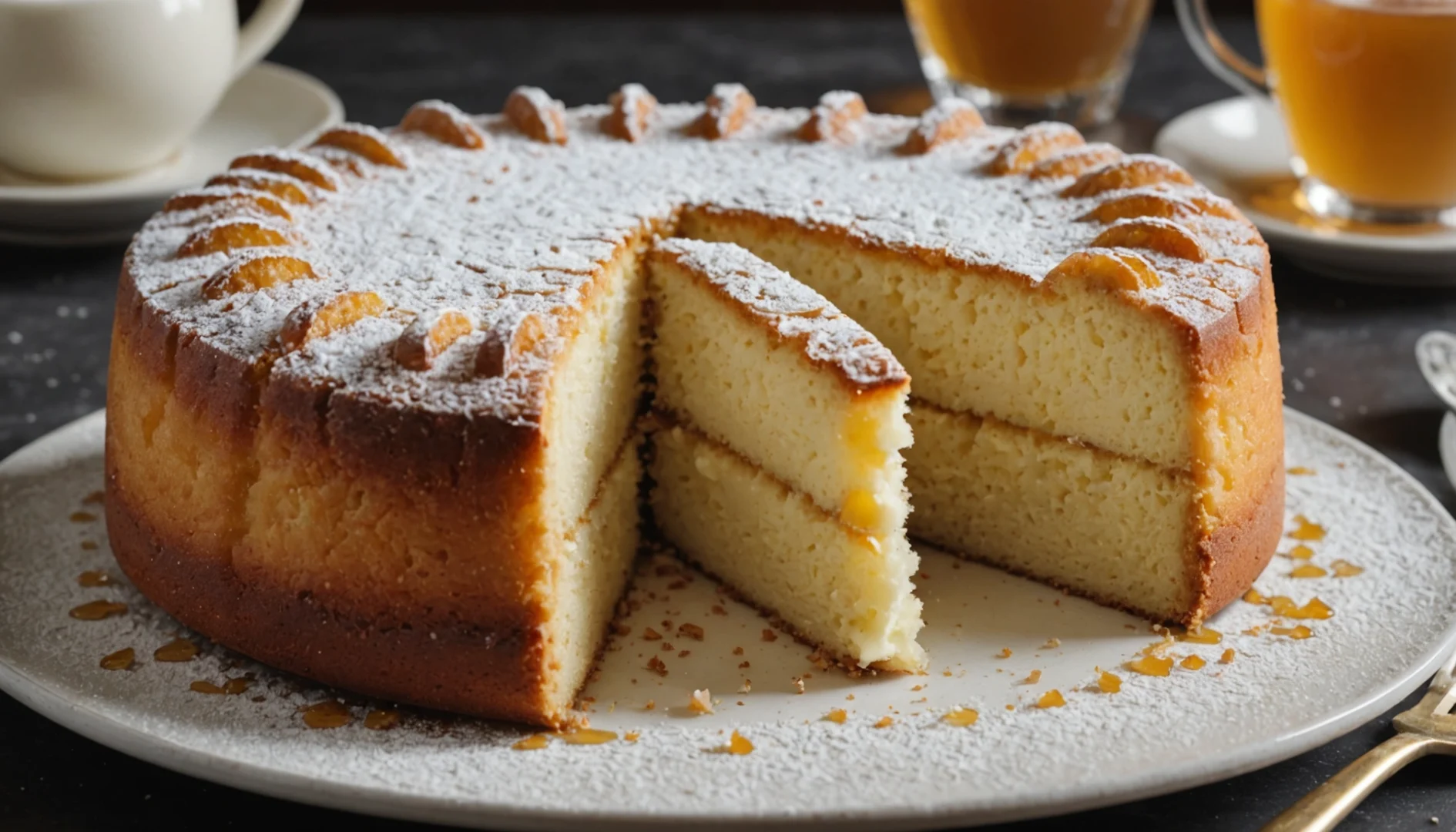 Un gâteau au yaourt au miel : la douceur inattendue qui va vous surprendre
