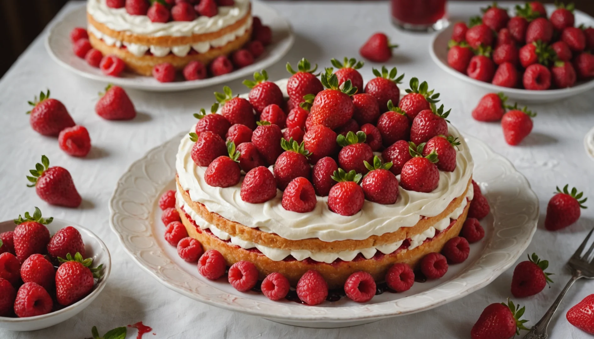 Quand la fraise et la framboise réinventent le dessert héroïque