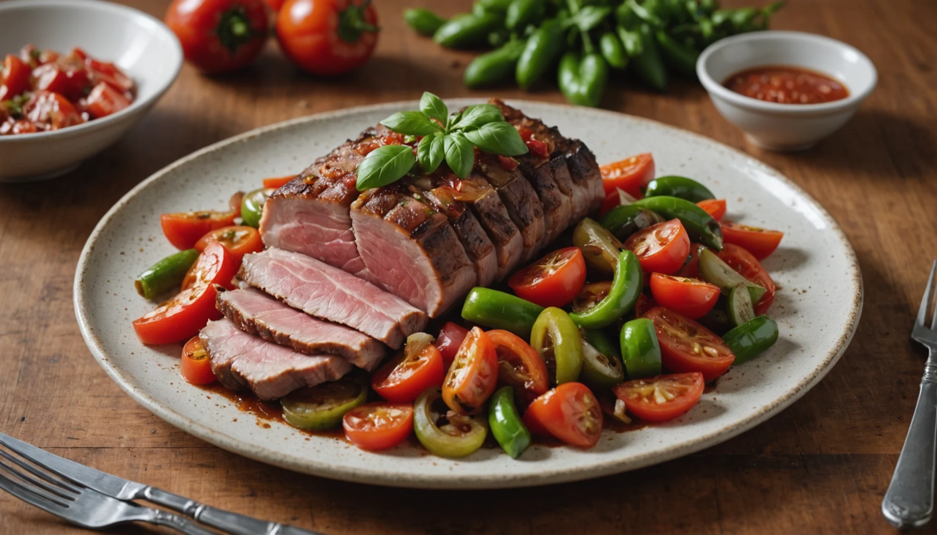 Pluma ibérique en piperade : étonnez vos papilles avec un festin réussi