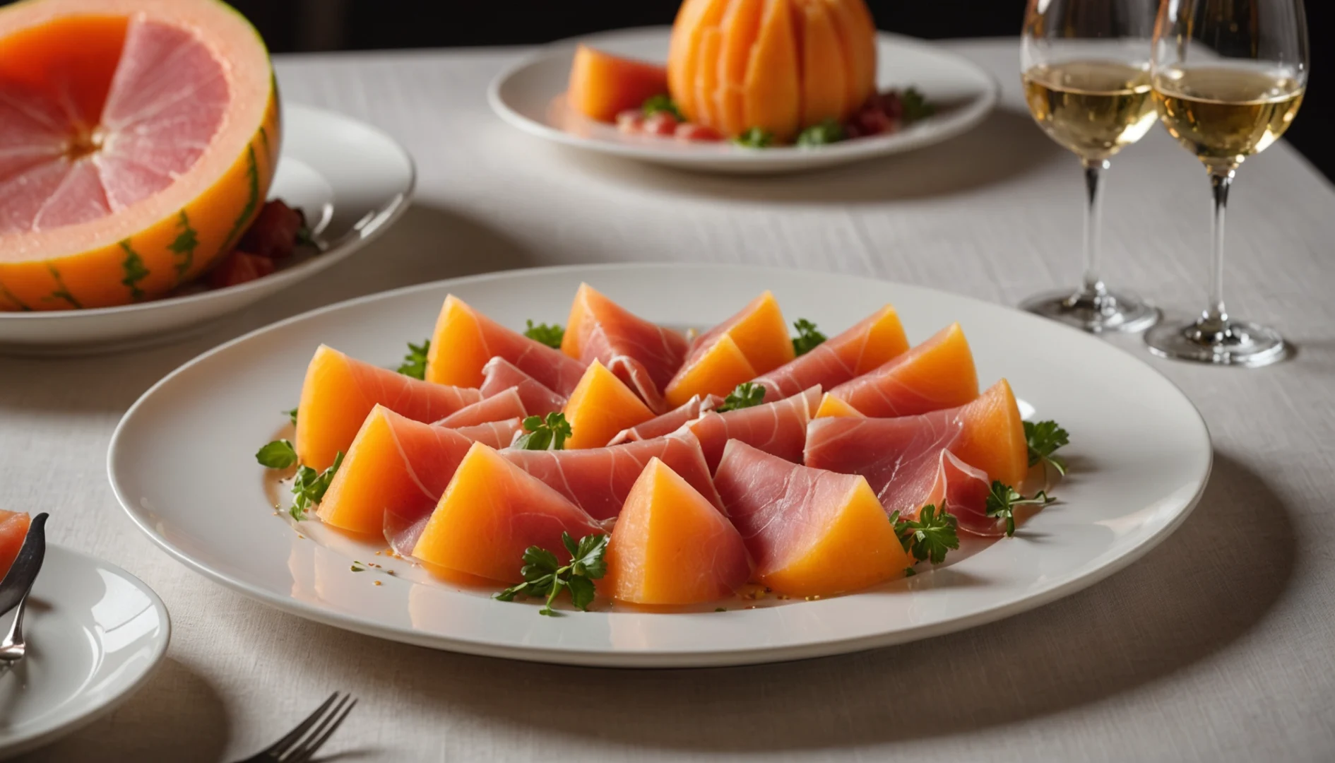 recette jambon melon