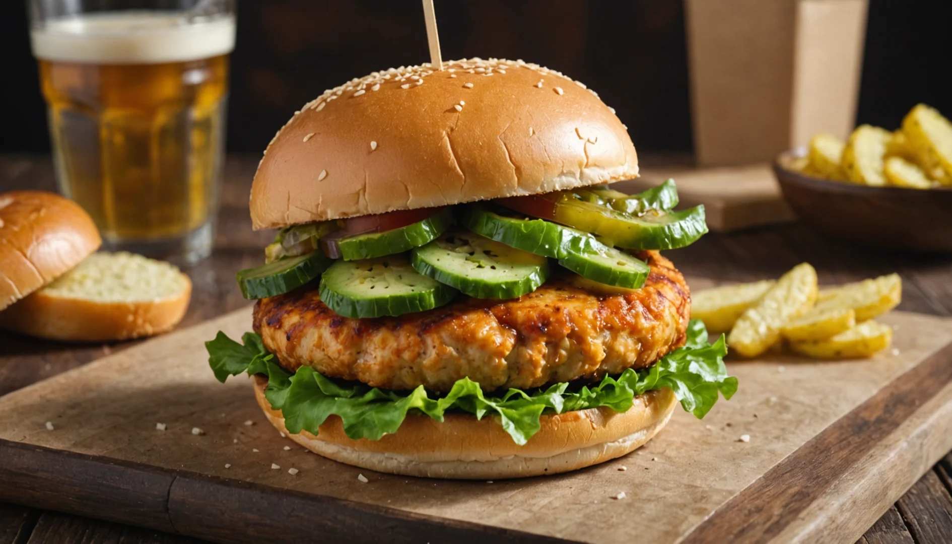Secrets d’un chicken burger croustillant : émerveillez vos papilles !
