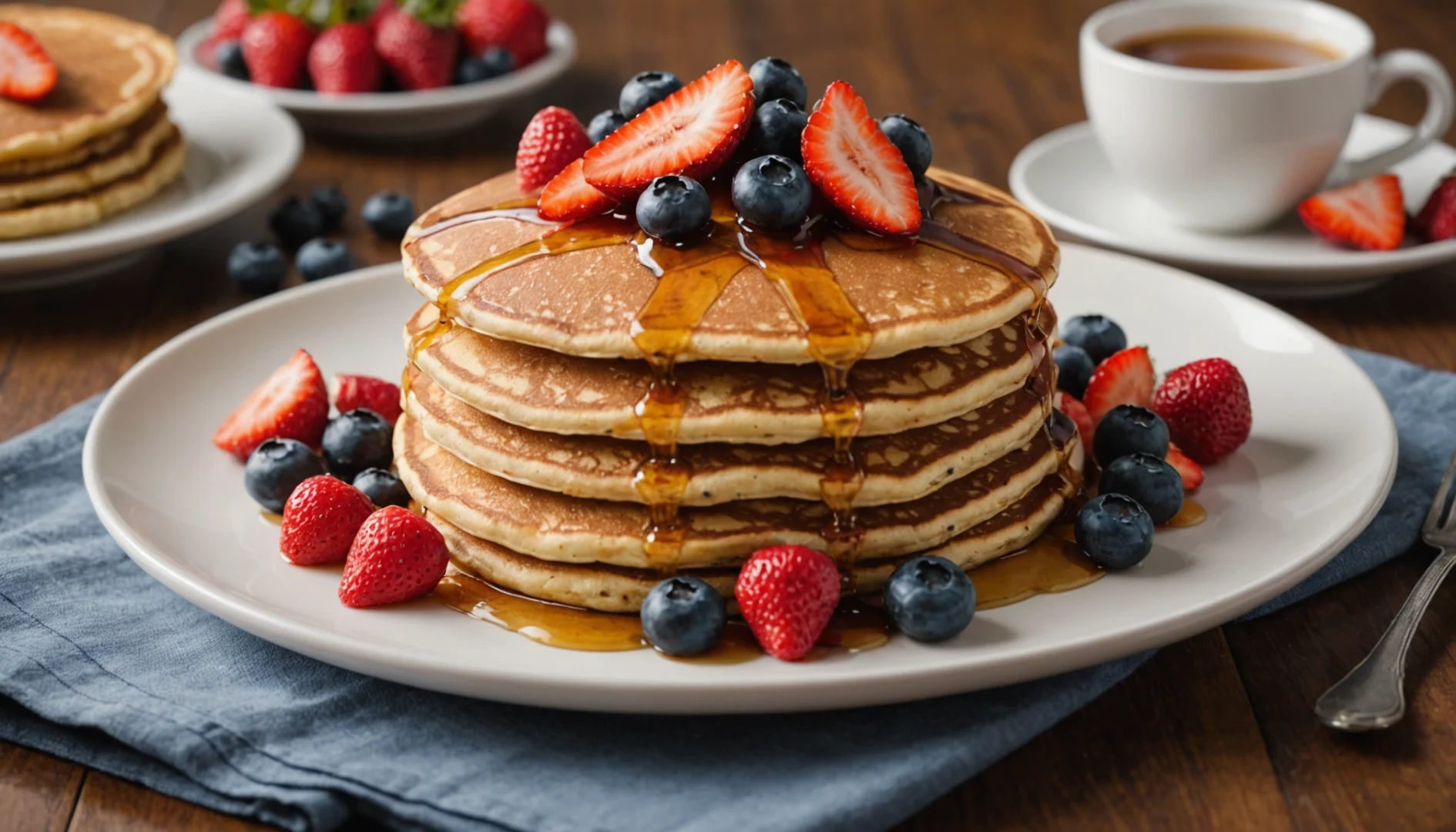 Un pancake à la whey pour un petit-déjeuner sportif et savoureux