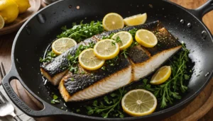 recette black bass à la poêle
