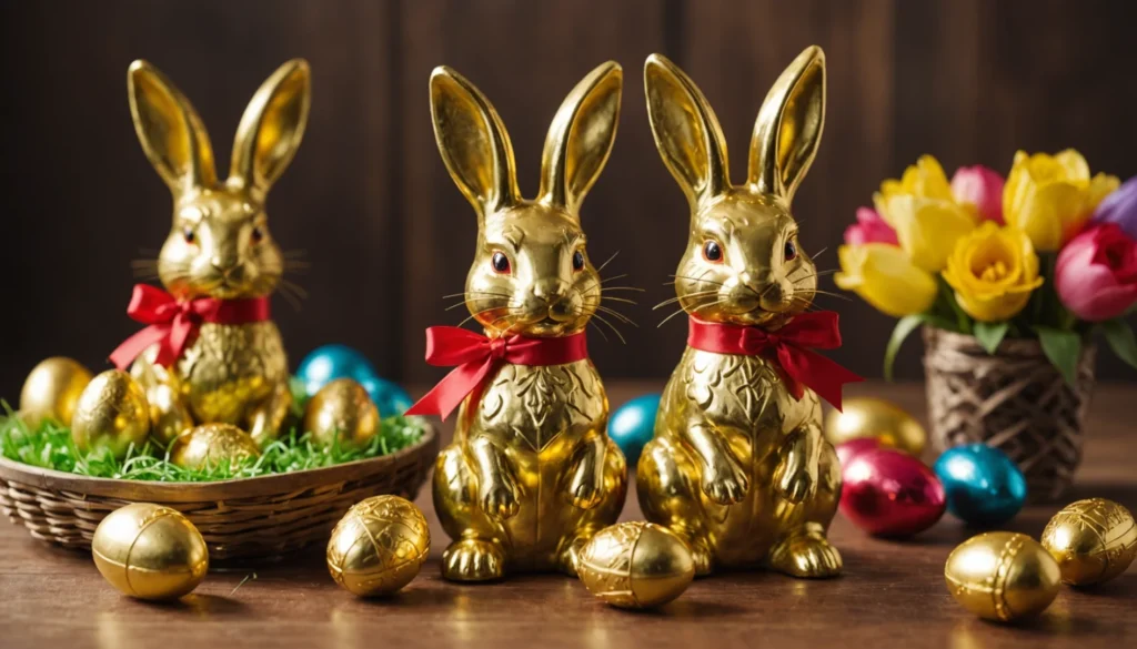 chocolat lindt lapin or