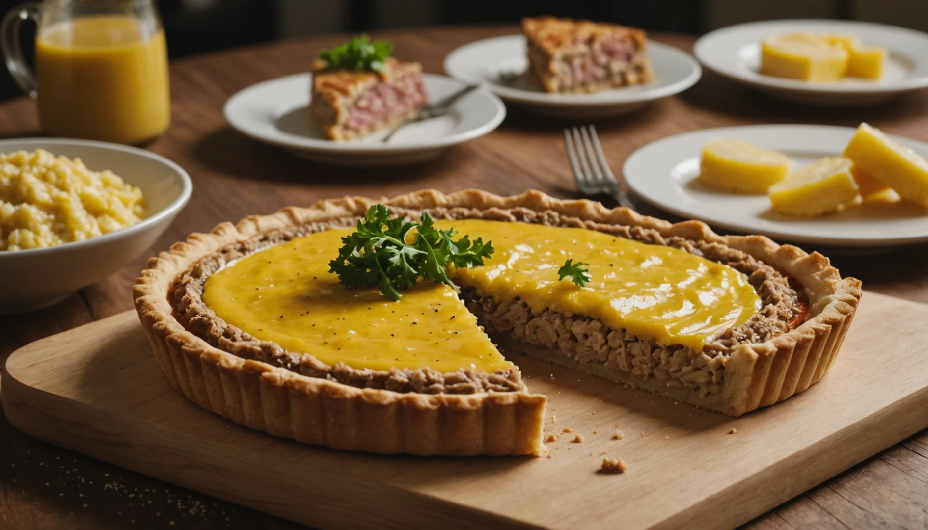 Tarte au thon et moutarde: une alliance savoureuse pour surprendre vos invités