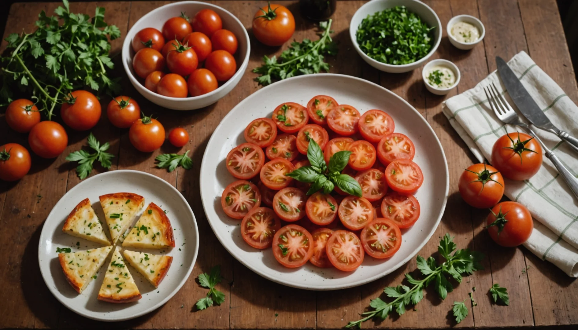 Tomates provençales : légèreté et fraîcheur avant l’aïoli