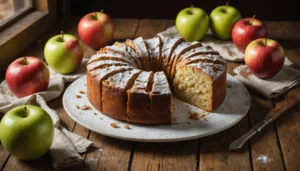 gateau aux pommes