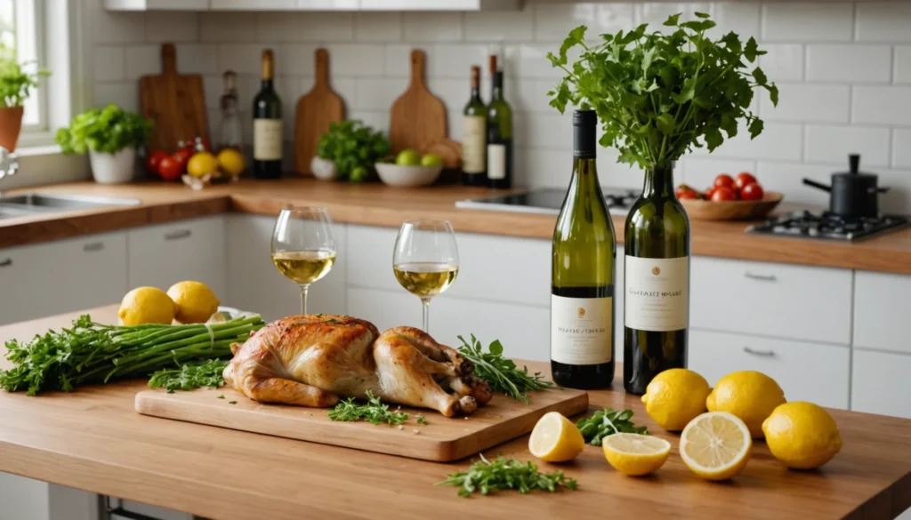 vin blanc pour la cuisine
