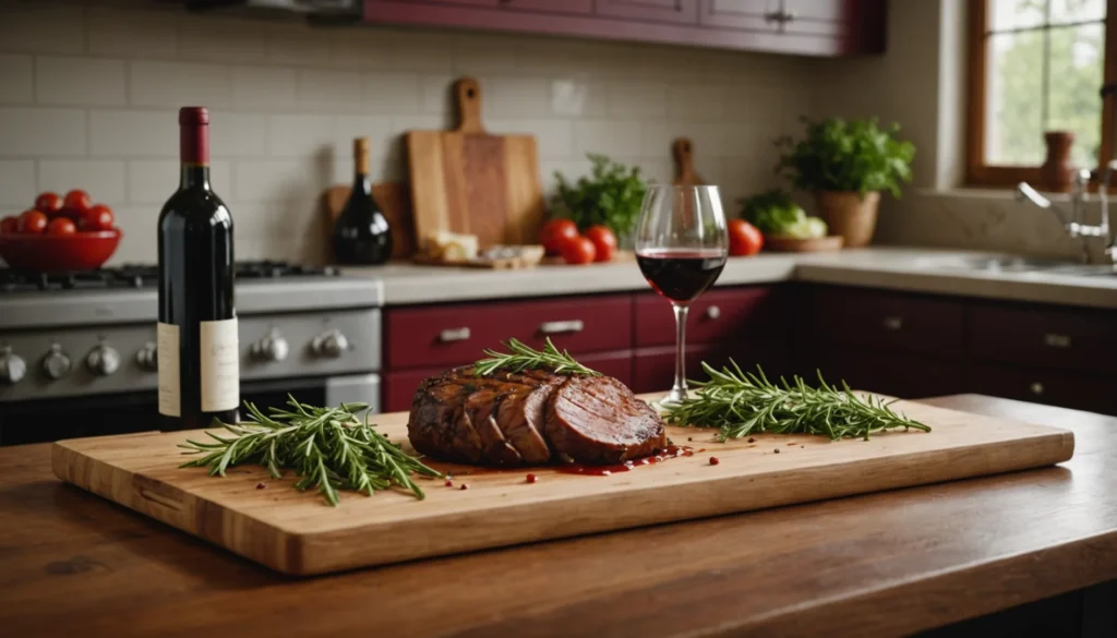 que faire avec un reste de sauce au vin rouge