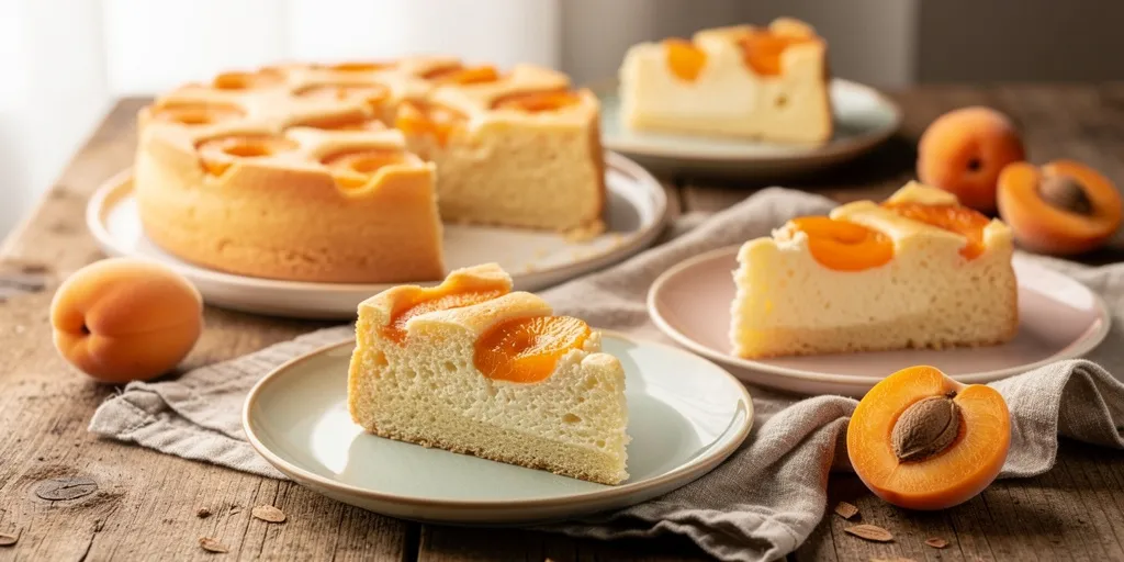 Gâteau abricot fromage blanc : la recette légère pour un dessert moelleux