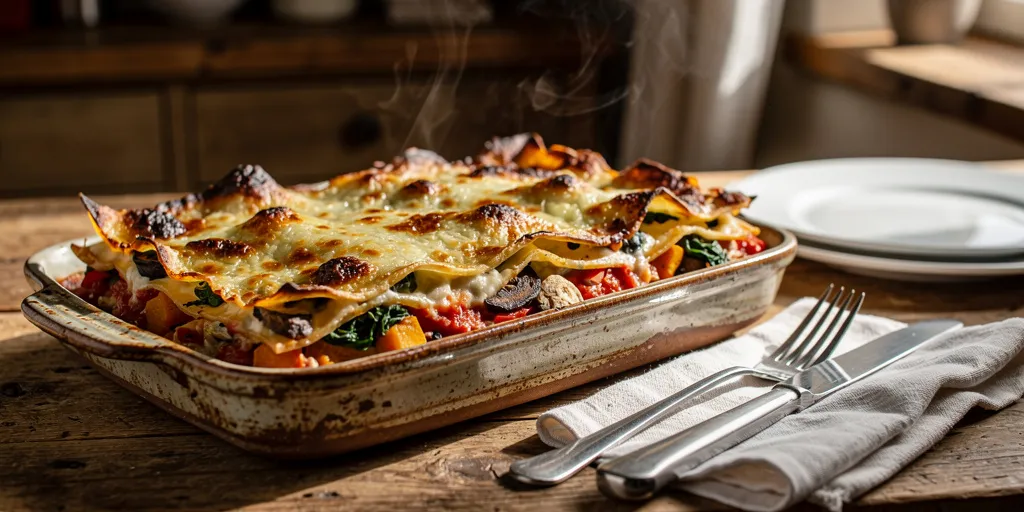 Recette lasagne végétarienne hiver : la méthode inratable pour un plat réconfortant