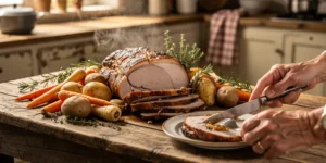 roti de porc de grand mere