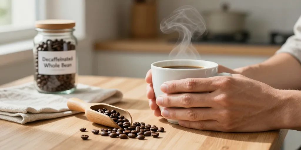 Les avantages du café en grain décaféiné