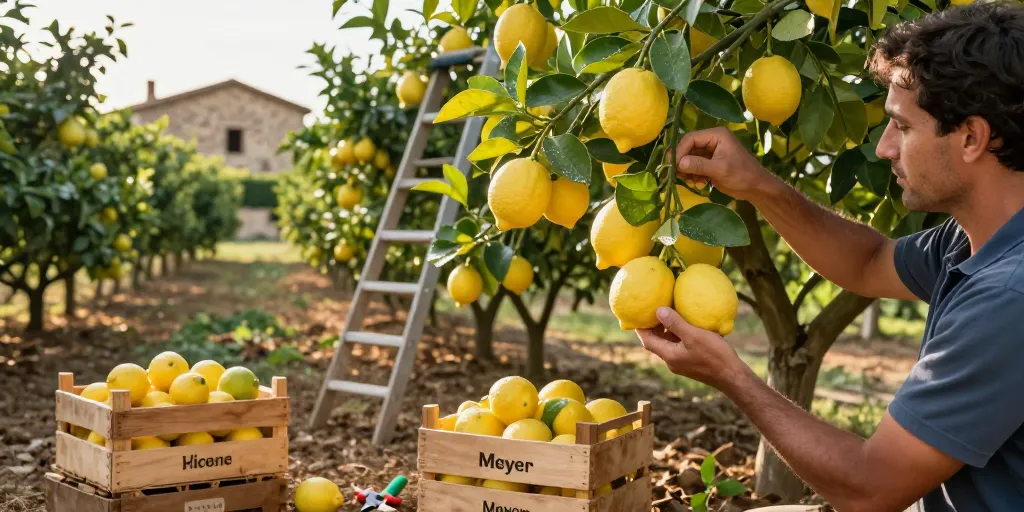 Citron saison récolte : le meilleur moment pour cueillir selon la variété ?