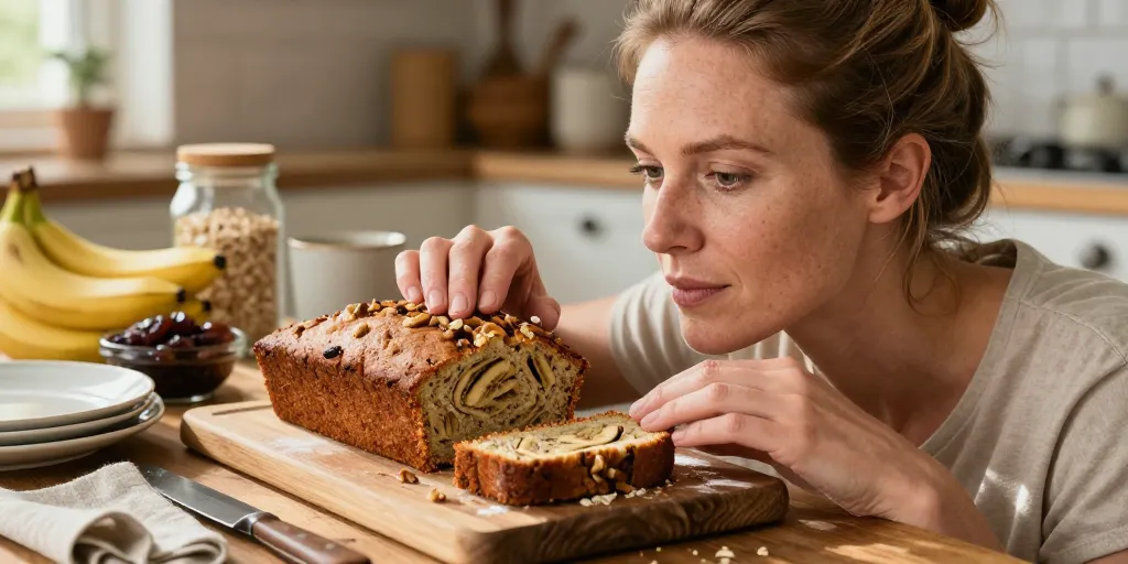 Banana bread healthy : le secret pour un moelleux sans sucre raffiné ?