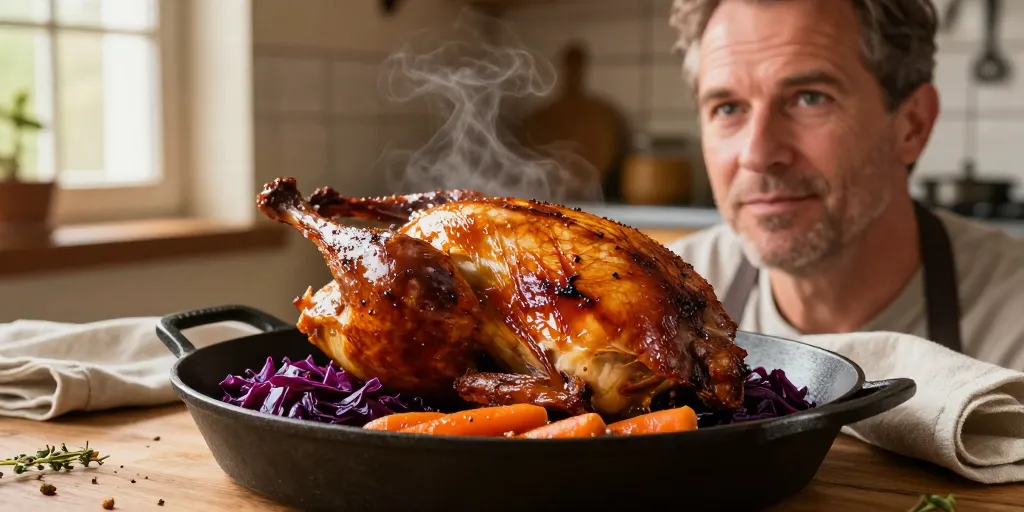Faisan au chou et carottes : la méthode inratable pour une chair juteuse